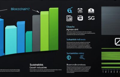 How does blockchain technology contribute to achieving sustainable development goals?