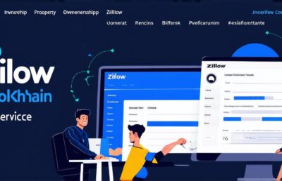 How is Zillow Integrating Blockchain Technology into Their Real Estate Platform?